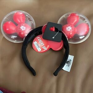 The NWT Disney Parks Mickey Mouse Balloon Light Up Ears Headband